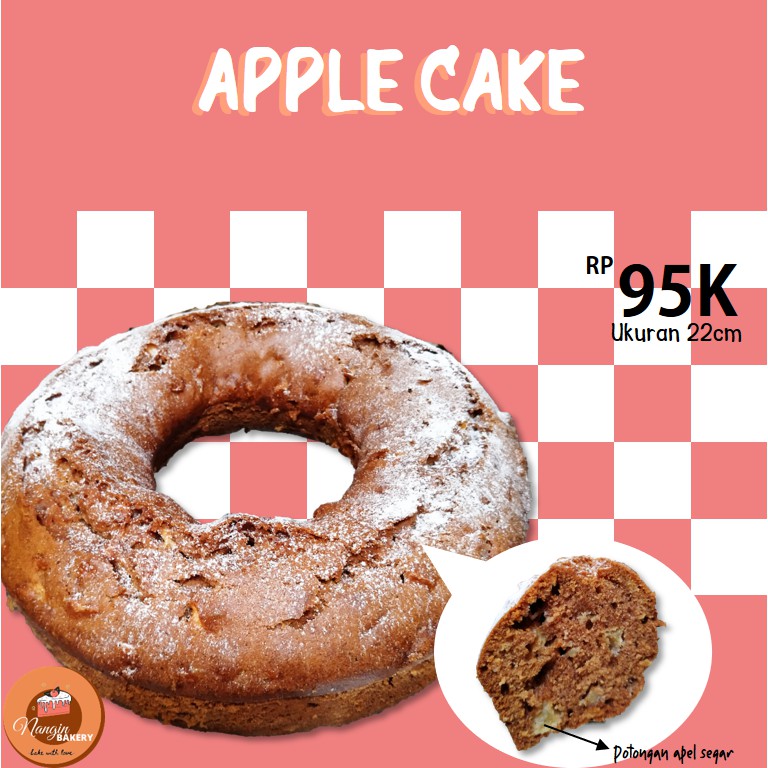 

Cake Apple Cinnamon enak bangett