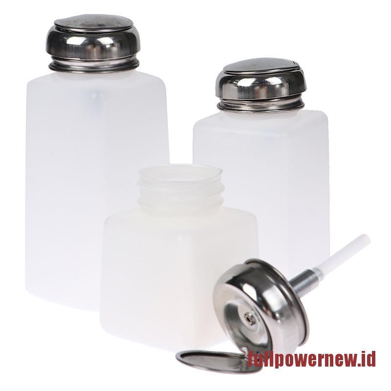 【COD】Empty Pump Dispenser Nail Polish Remover Bottle Nail Art Clean Acetone Bottles