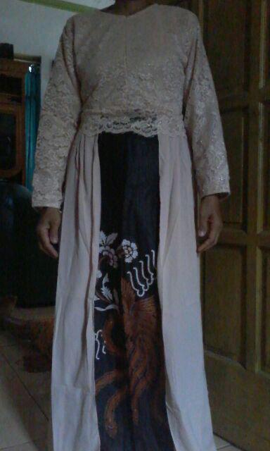 Zola_batik Batik Couple Brokat Rnb Couple Set Brokat 2733