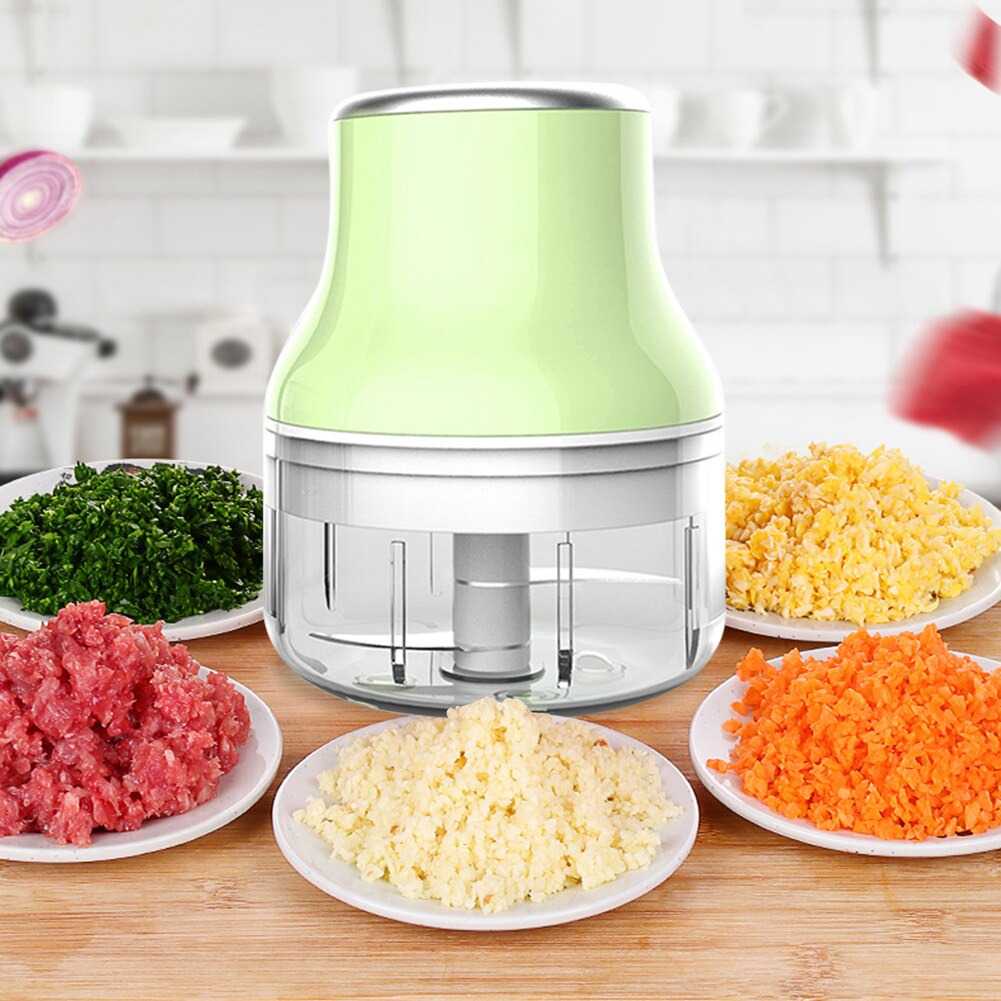 (100% BARANG ORI) LEEWONG Blender Portable Food Chopper Mini Elektrik 250ML - HB-261