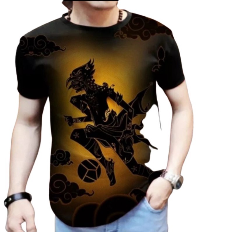 Kaos Pria Wayang Cirebon