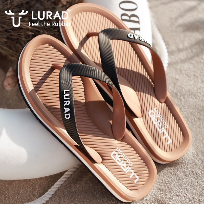 Sandal Jepit Pria Musim Panas Sandal Cowok Non-Slip Bawah Lembut Trendy Fashion Kualitas Bagus
