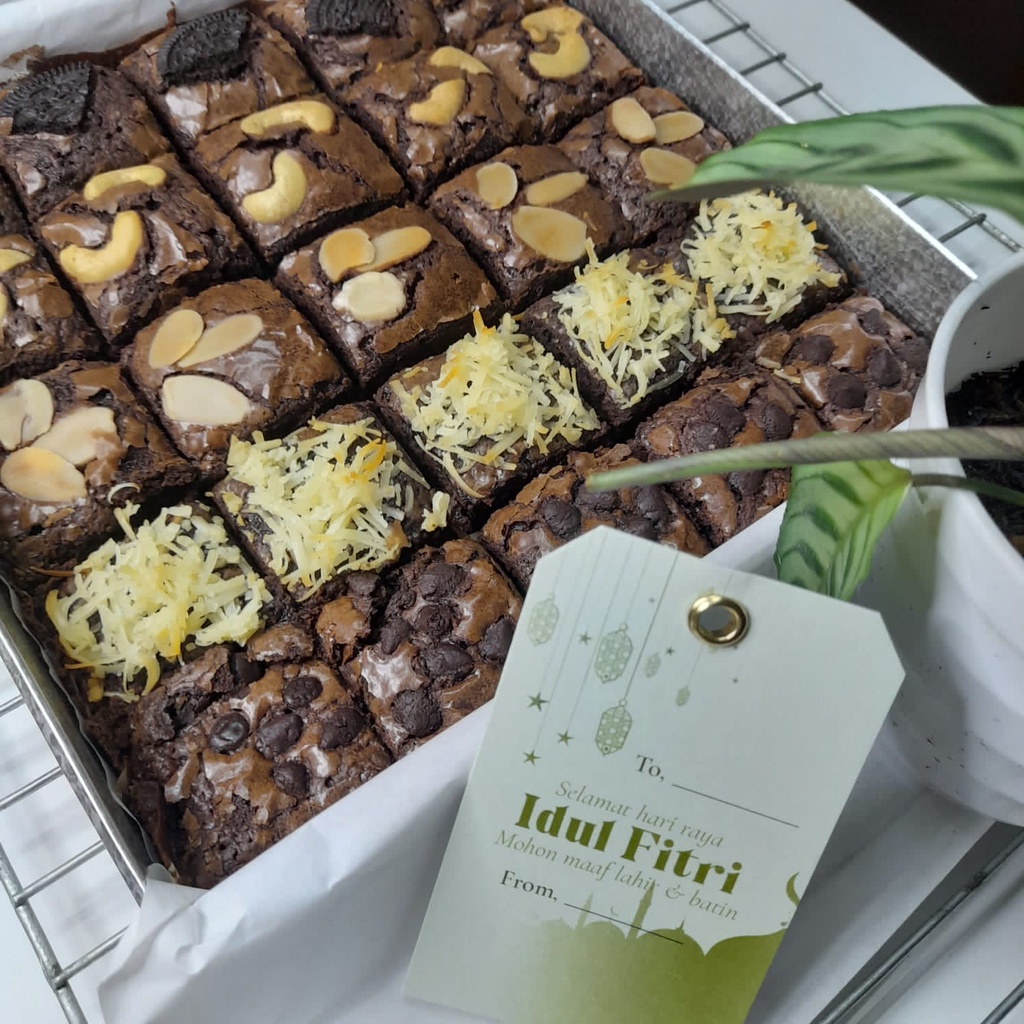 

PROMO!! Fudgy Brownies Mix 5 Topping