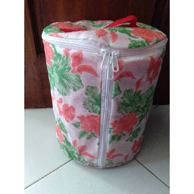 TAS PIRING 26,5 cm Jumbo Anti Debu - Tempat Piring Tertutup Ukuran Besar - Sarung Piring Anti Kotor