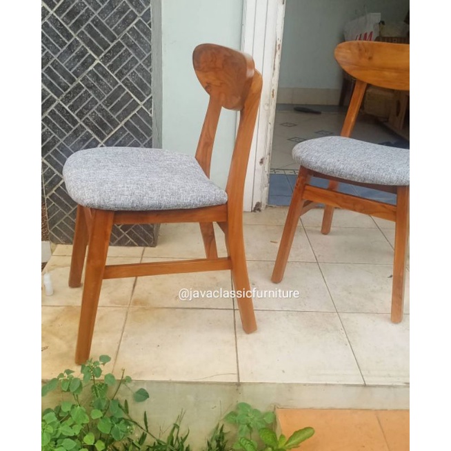 KURSI MAKAN ROPAN JOK JATI / KURSI CAFE BAR RESTO MINIMALIS MURAH MENTAH FINISHING NATURAL JEPARA-6