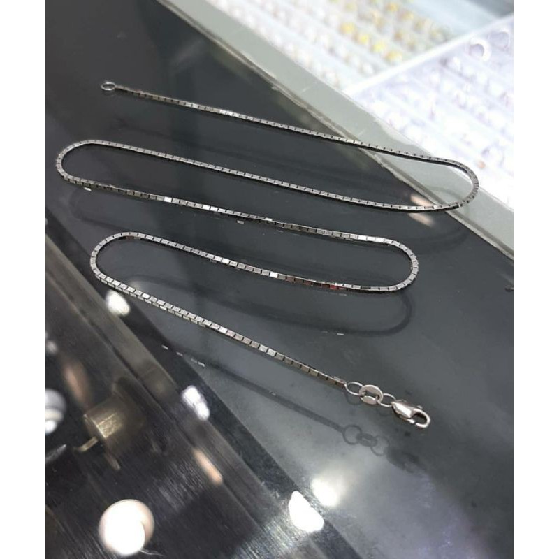 KALUNG ITALY EMAS PUTIH KADAR 750