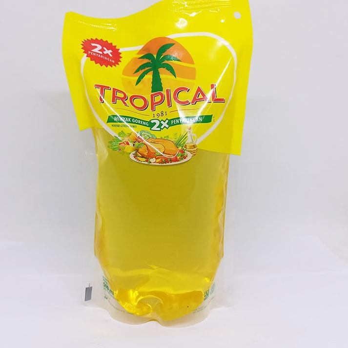 

11.11 Product HOT (PROMO MURAH) - MINYAK GORENG TROPICAL KEMASAN POUCH REFFIL 500 ML / MINYAK GORENG