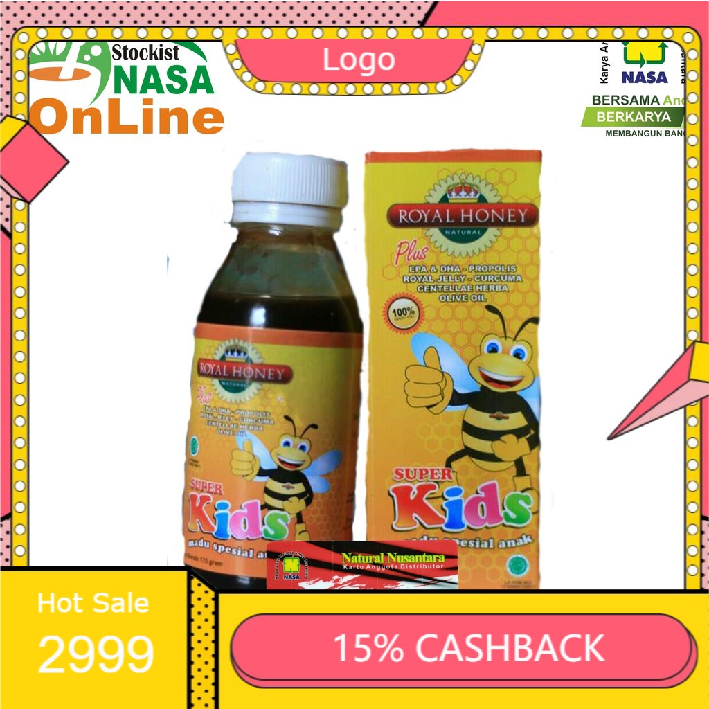 

Royal Honey Super Kids Asli Original Nasa / Stockist Nasa Online