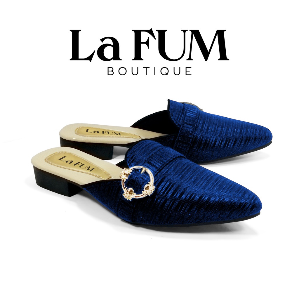 Primrose Sandal - Sendal Mules Hak Flat Wanita by La FUM