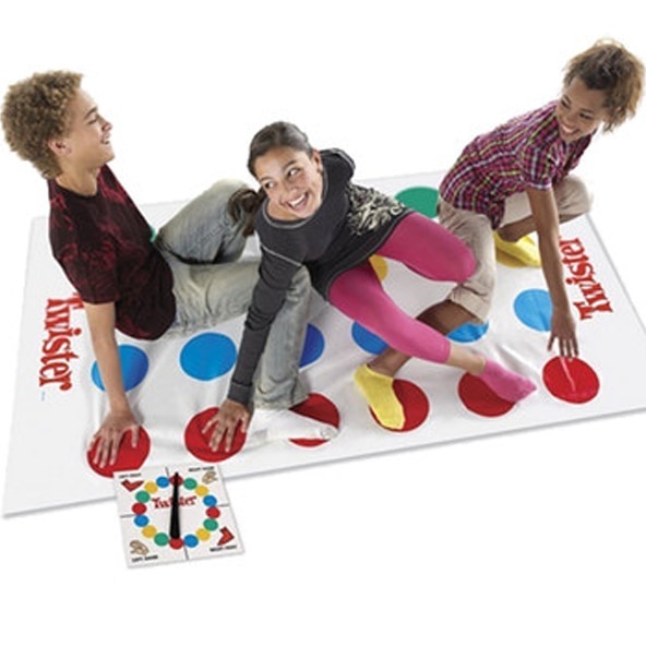 Games Tantangan cocok untuk keluarga bahagia TK Paud atau sekolah dasar Permainan untuk hiburan Twister Body Games - S180156 Games Twister Game Indoor Outdoor Toys Fun Game Twisting the body For Children Adult Sports Interactive Group Toy