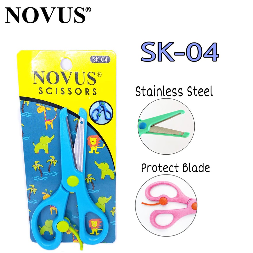 

Novus Gunting Anak SK-04 - Protect Blade