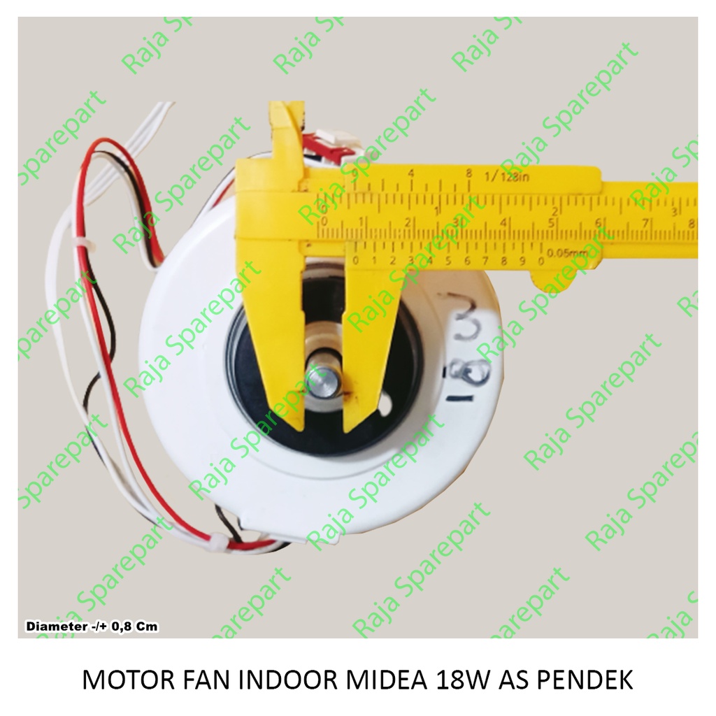 MOTOR FAN INDOOR AC MIDEA 18W AS PENDEK