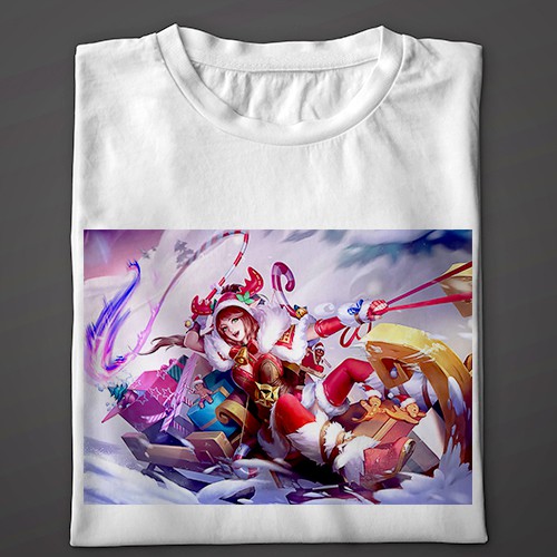 332 KAOS Mobile Legends miya skin christmast carnaval