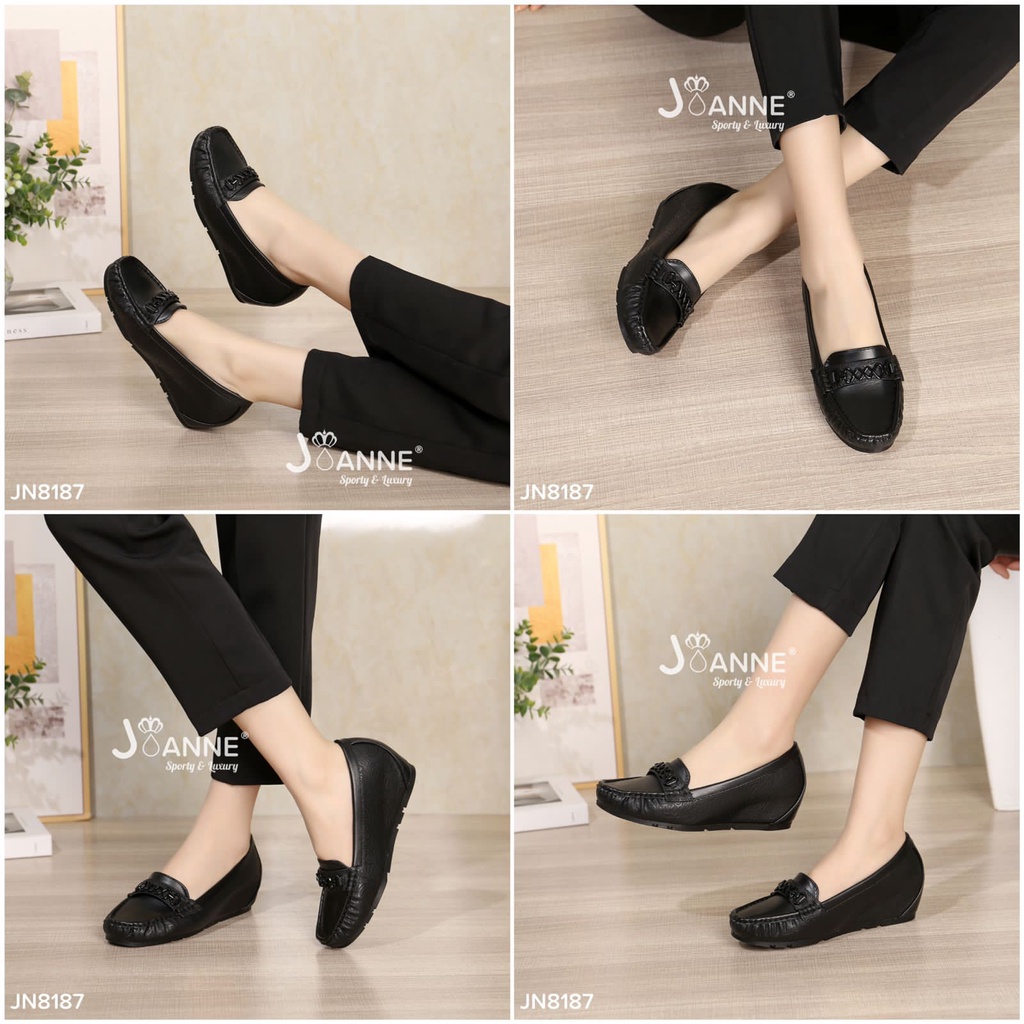 JOANNE Sepatu Wanita Wedges Shoes #JN8187 ORIGINAL
