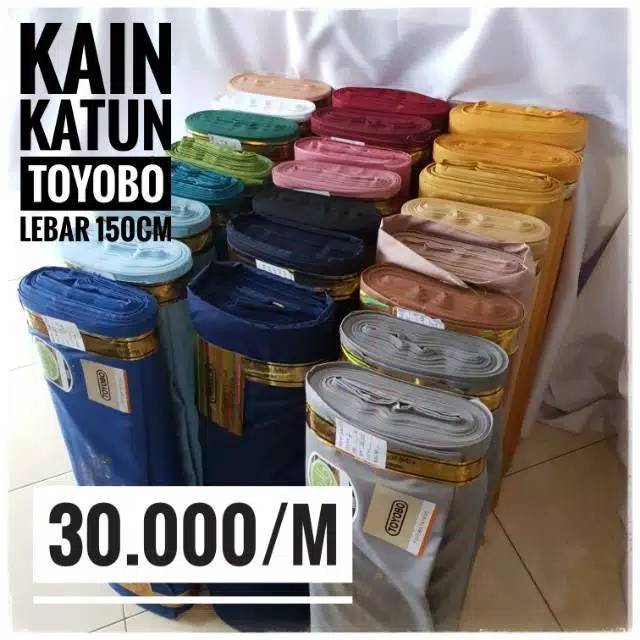 Kain Katun Jepang Toyobo Ori Japan RM Royal mix lebar 150 cm