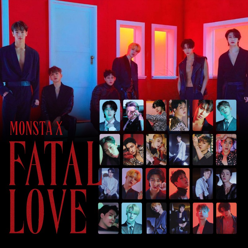 MONSTA X Fatal Love Unoffical Photocards