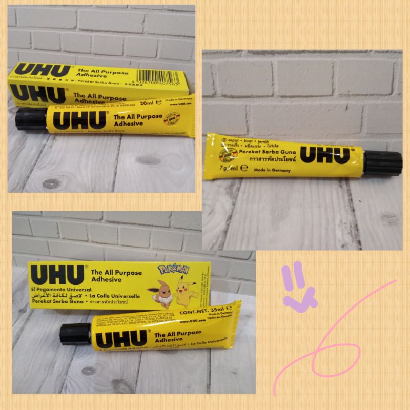

Lem Uhu Tube / Cair