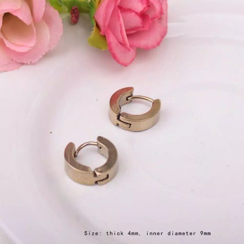 Anting tindik/anting titanium/anting gantung/anting/anting hoop/anting pria/anting kekiniaan