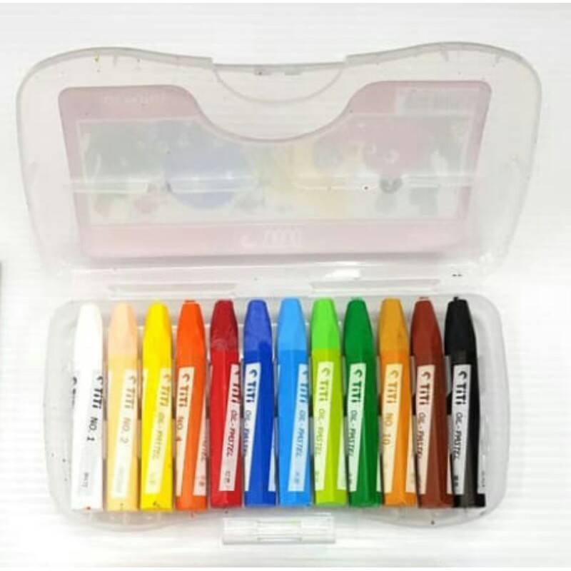 

Crayon Titi 12 Warna / 12 Oil Pastel Titi