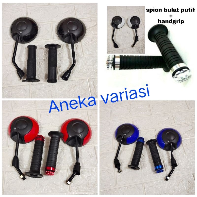 paket spion bulat + handgrip  scoopy genio vario beat supra revo mio fazio fino nmax jupter dll