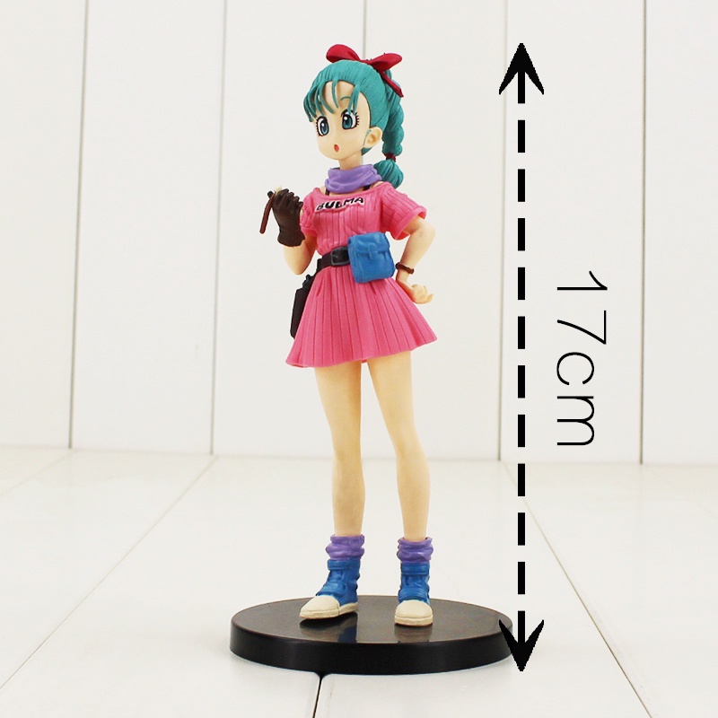 Mainan Action Figure Anime Dragon Ball Z Bulma 17CM Bahan PVC Untuk Hadiah