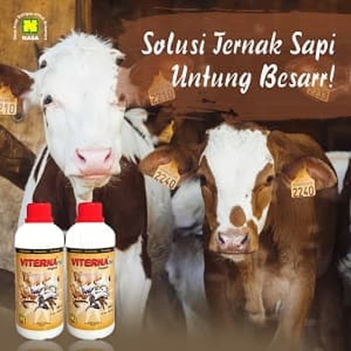 Viterna Plus / Viterna Nasa / Vitamin Ternak Dan Ikan Organik