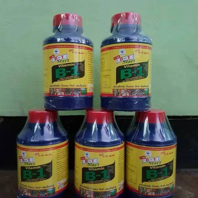 pupuk B1 Thailand 100ml / B1 botol biru / Hormon B1 asli / vitamin anti stres/ B1 start ori Thailand