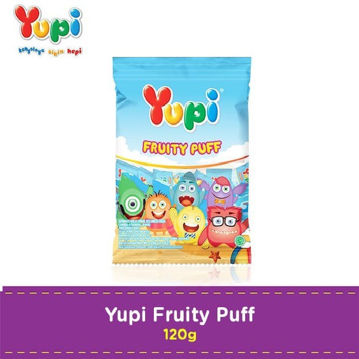 

Yupi Fruity Puff 120 gr