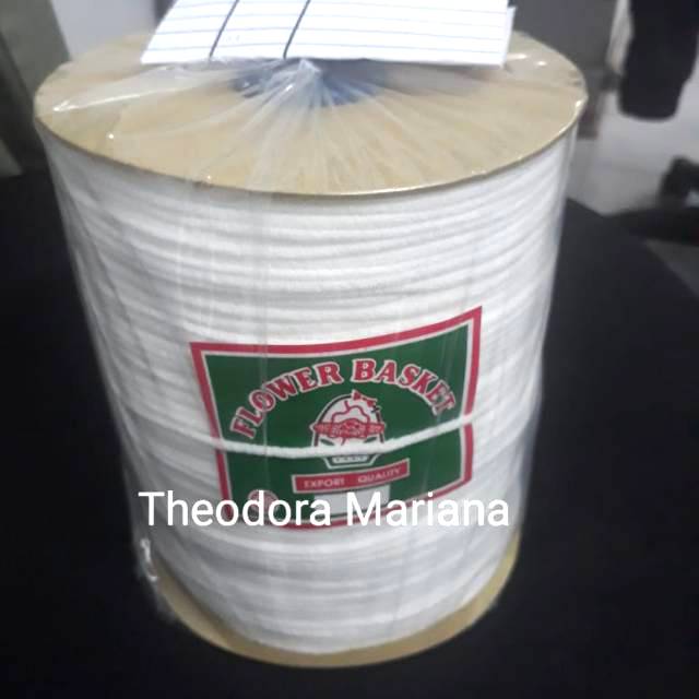 Karet Tali Masker Bulat Meteran