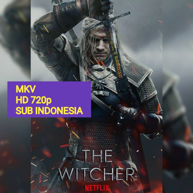 Dvd The Witcher Season 1 dan 2 MKV