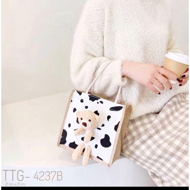 [ SATUAN ] TAS TENTENG BEAR IMPORT