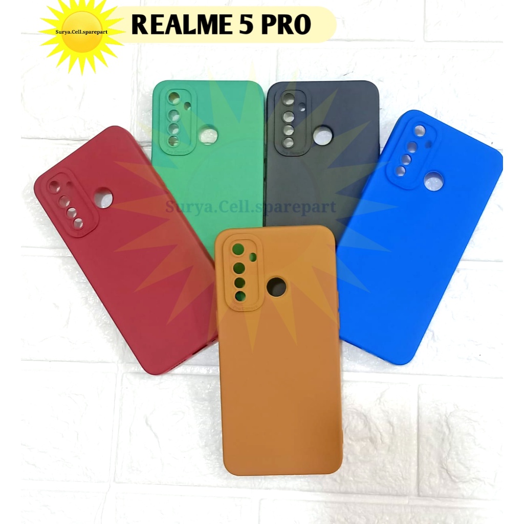 Case Slim Matte Pro Camera Realme 5 Pro - SC