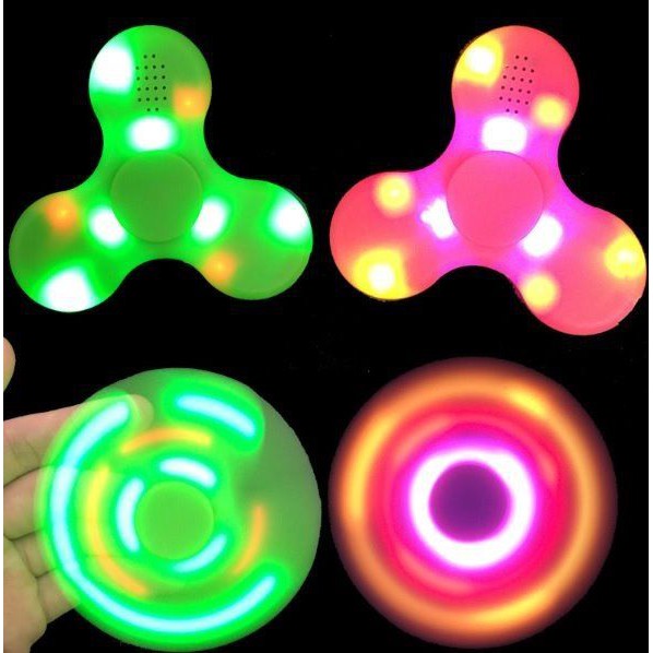 Jual Fidget Spinner bluetooth led Hand 