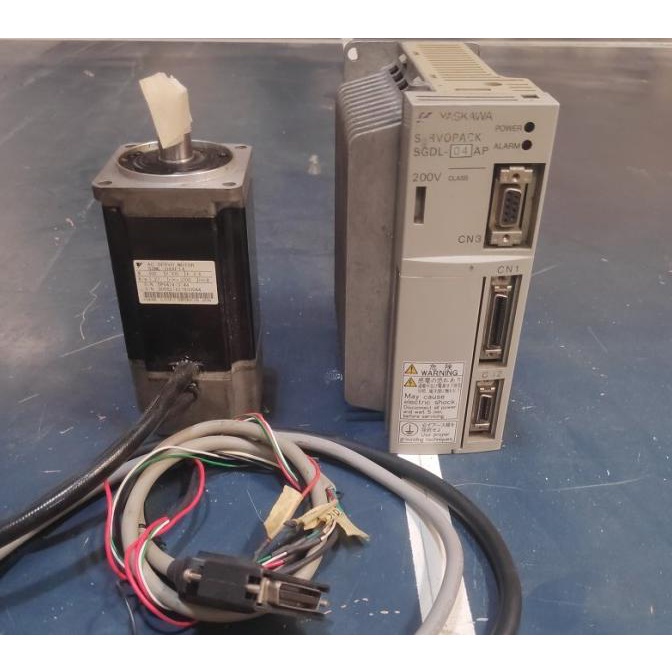 Driver Motor Servo AC Yaskawa 400W Sigma L Series ServoPack SGDL Set efst90 Segera Beli