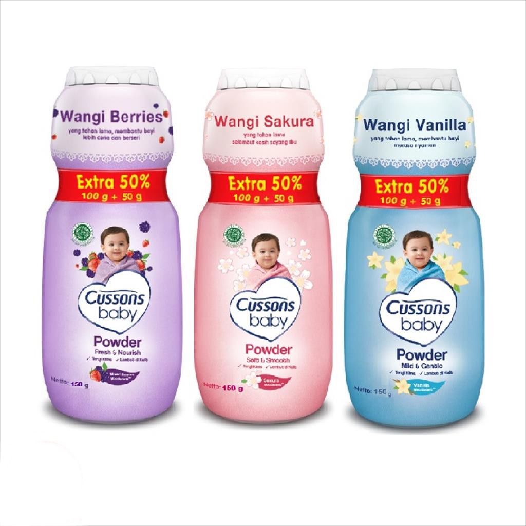 Cussons Baby Powder Bedak Tabur Bayi All Varian Bedak Bayi