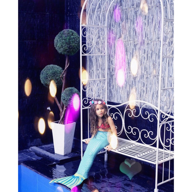 Ariel Series Baju Renang Kostum Duyung Mermaid Anak 2-13th