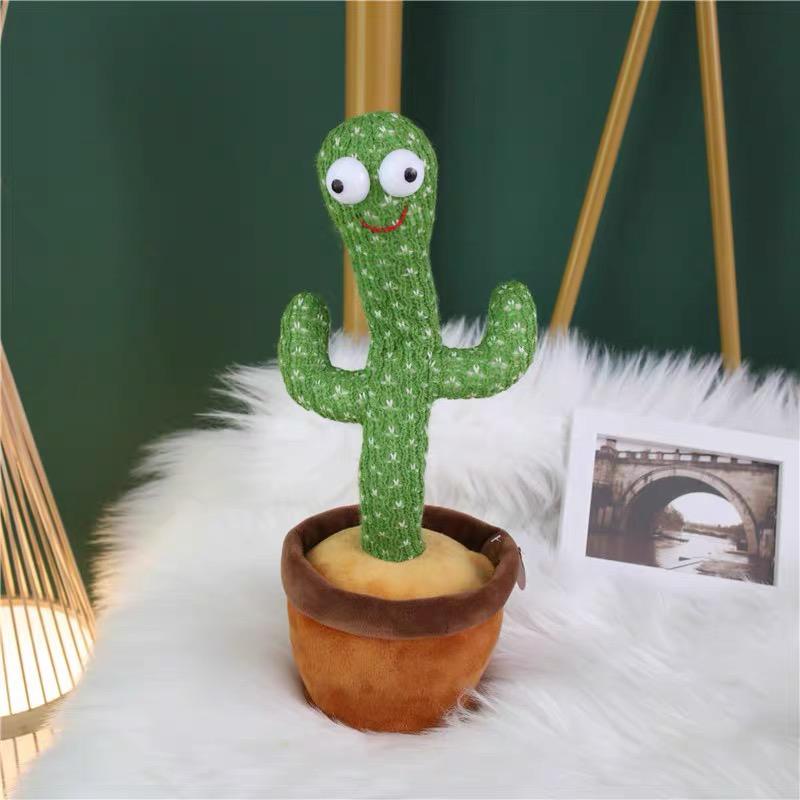Boneka Kaktus Goyang - Boneka Kaktus bisa Goyang dan Bicara