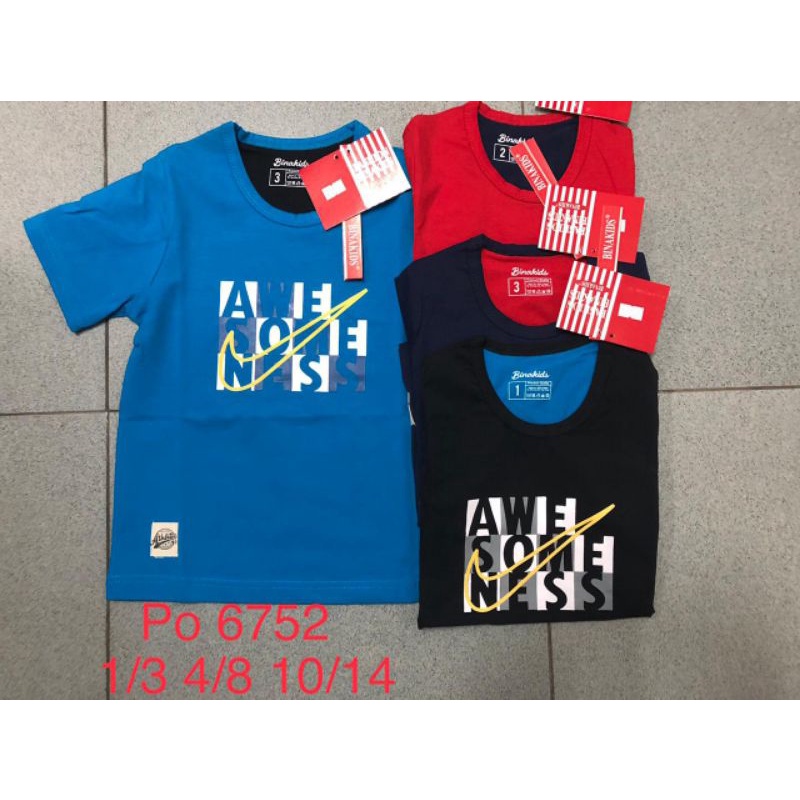 Kaos Binakids 3-8 thn