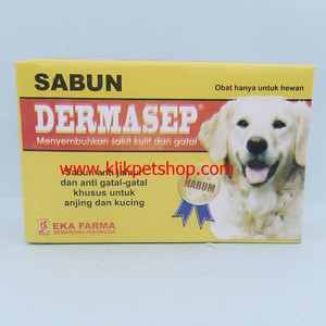 dermasep sabun gatal anjing kucing