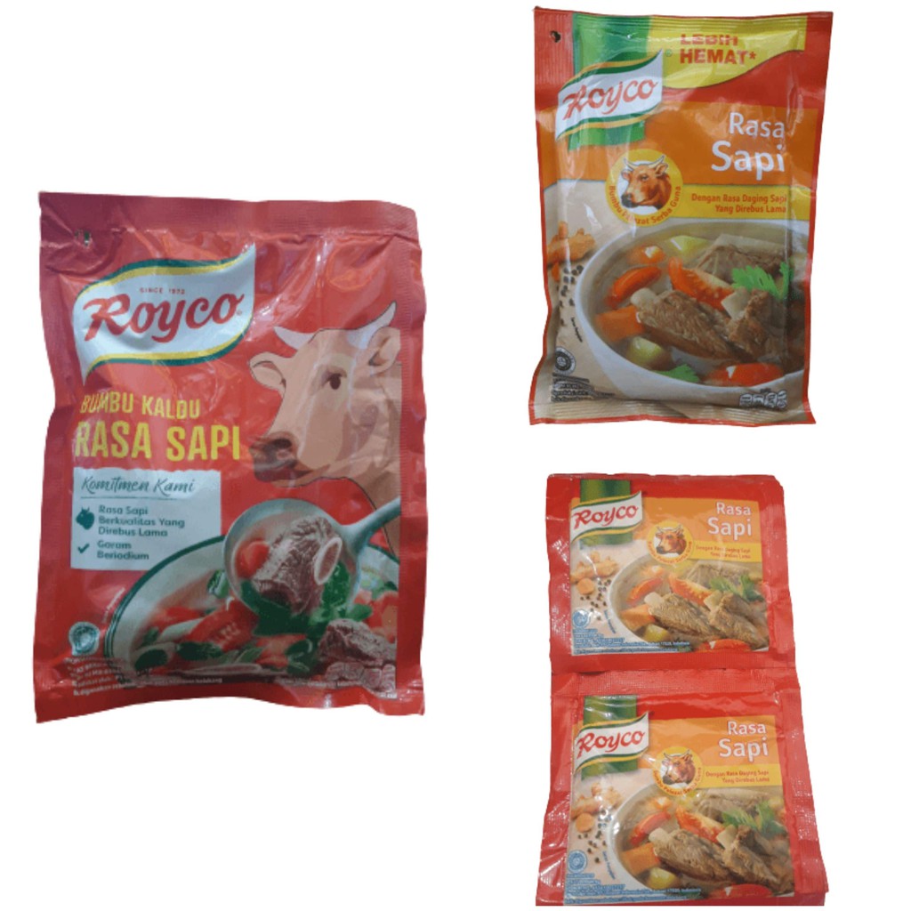 

Royco sapi renceng 12pcs/100g/230g