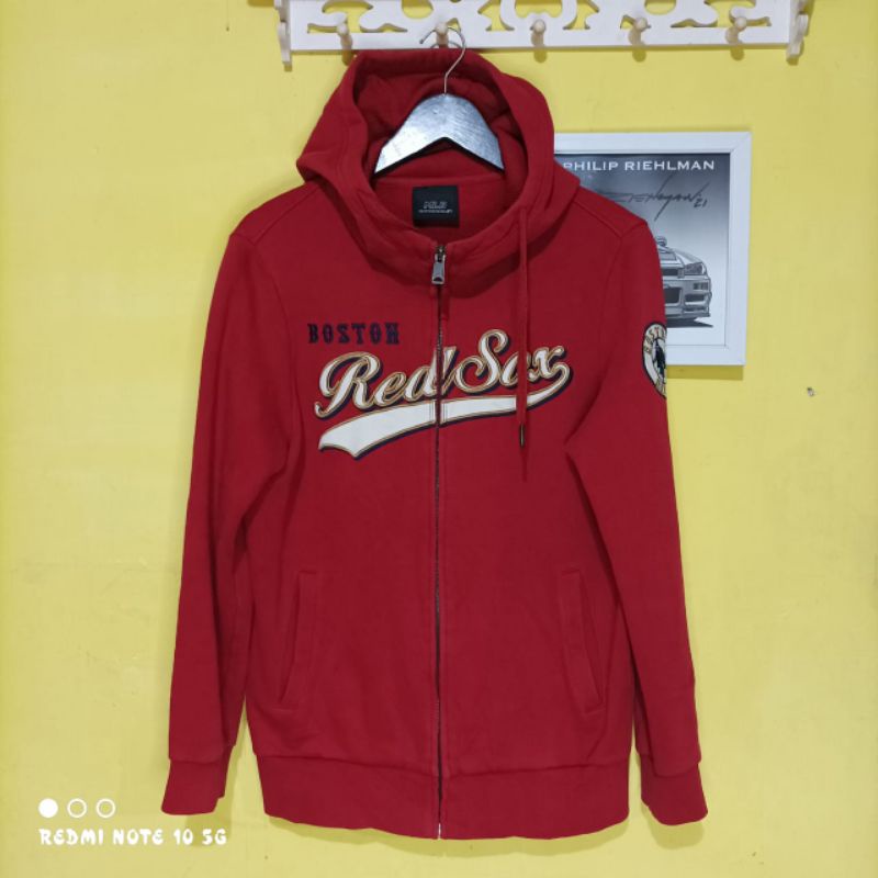 ZipHoodie MlB Redsox Second
