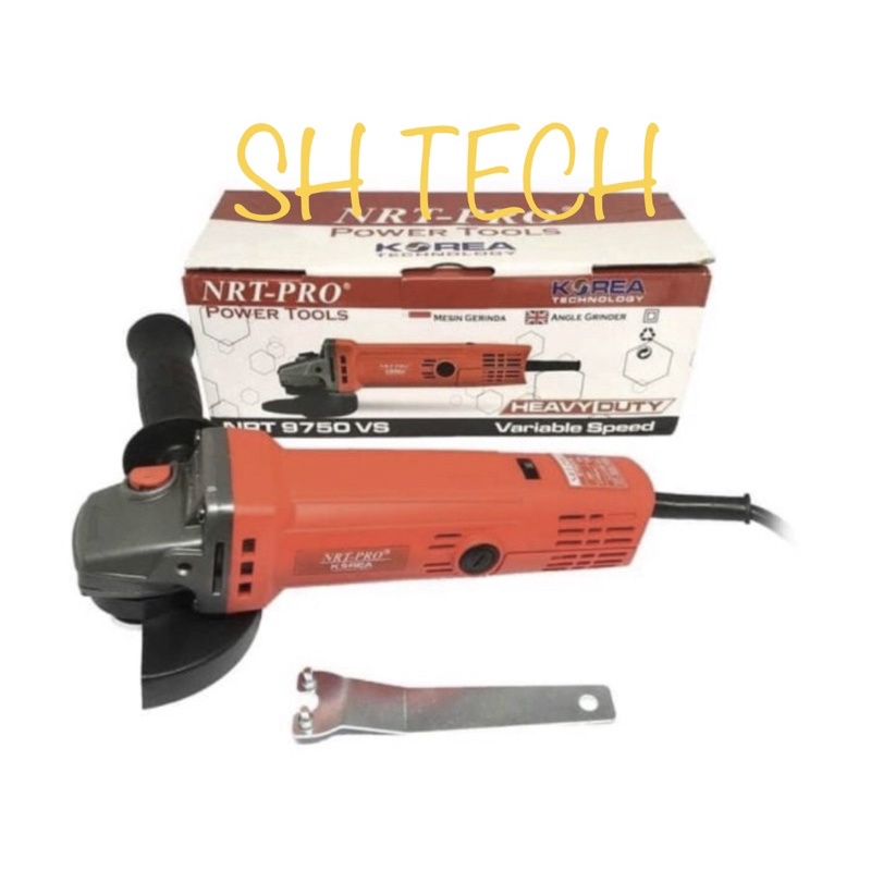 GERINDA VARIABLE SPEED NRT PRO 9750 VS GURINDA 4 INCH