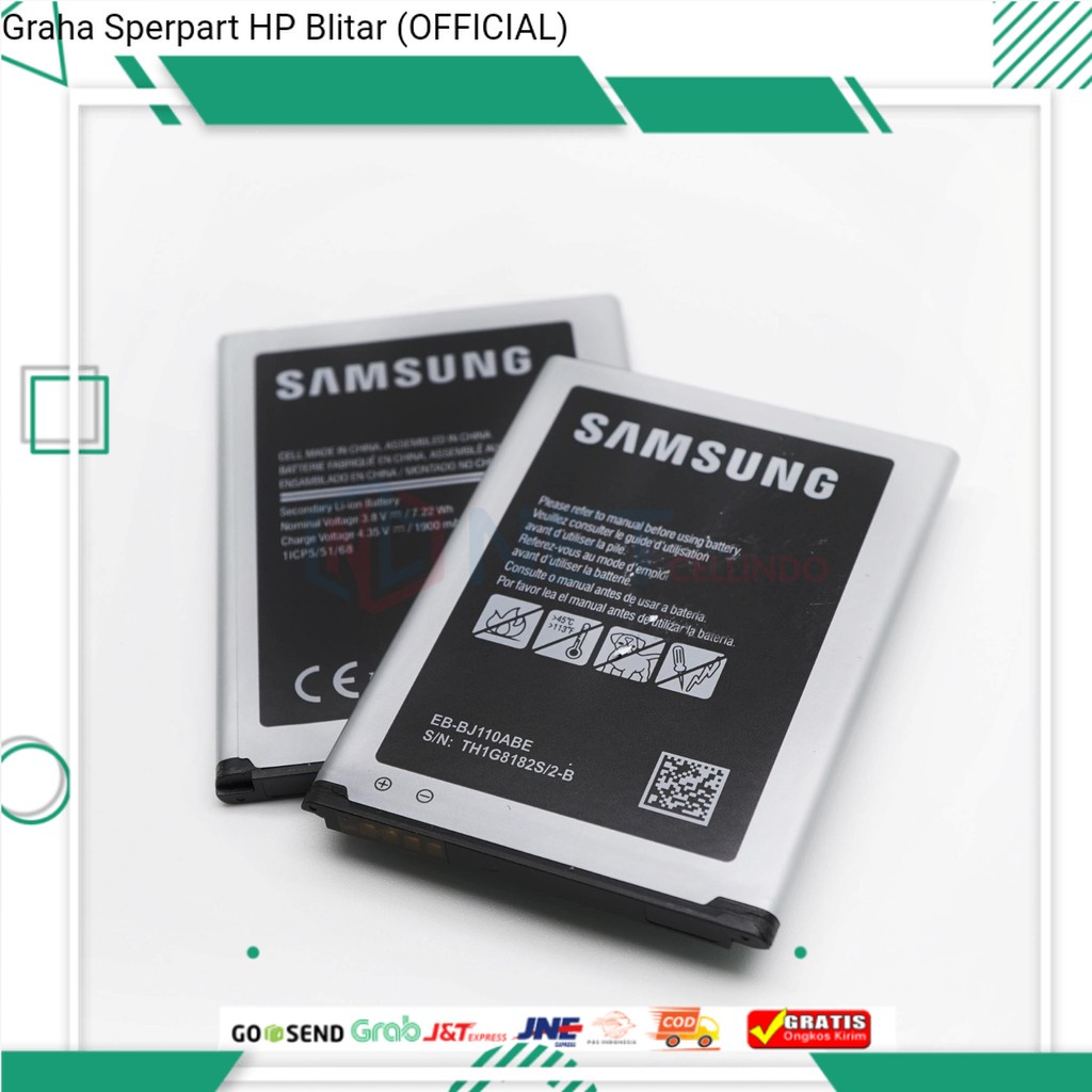 BATERAI / BATTERY / BATRE SAMSUNG J110 ORI / SAMSUNG GALAXY J1 ACE ORI