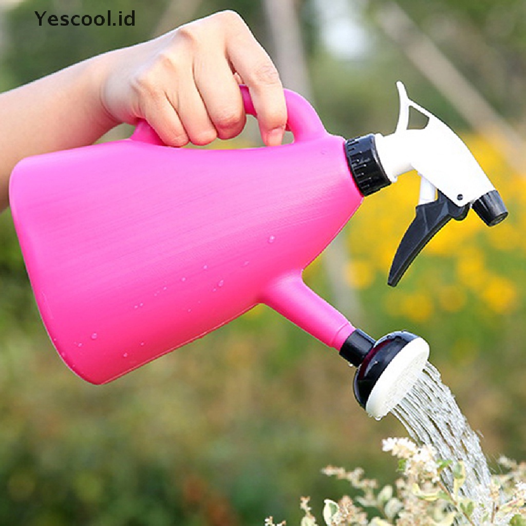 【Yescool】 1Pcs Watering Kettle Spray Plant Water Can Gardening Flower Watering Sprinkler .