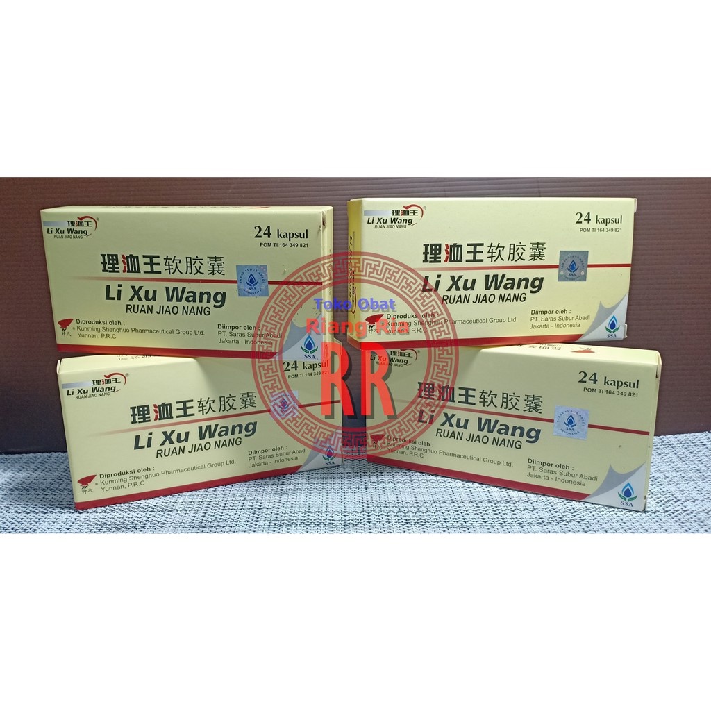 Li Xu Wang Capsule 24s - Pelancar Darah