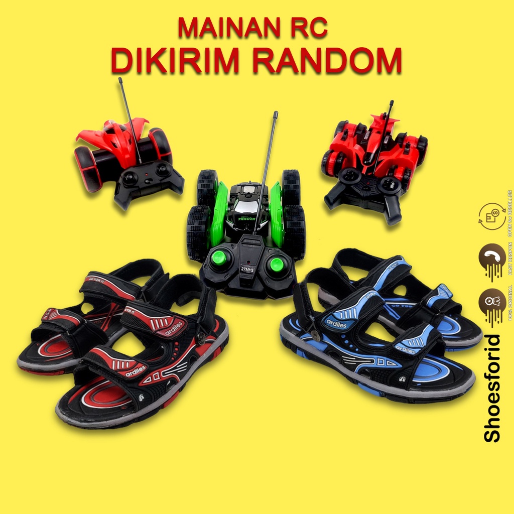 Harga SFH SANDAL ANAK LAKI LAKI GUNUNG ARDILES JAGOAN RC BERHADIAH
MAINAN MOBIL REMOTE // ARDILES JAGOAN BERHADIAH JAM