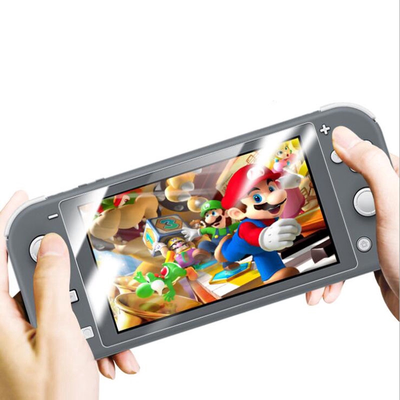 2pcs Pelindung Layar Tempered Glass Transparan Untuk Konsol Nintendo Switch Lite NS Mini