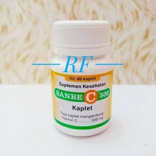 Jual Sanbe C 500 Caplet isi 80 (Sanbe Farma) | Shopee Indonesia