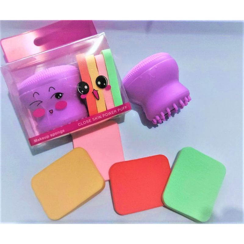 SIKAT PEMBERSIH WAJAH GURITA MANUAL/ALAT FACIAL/PERALATAN MANDI