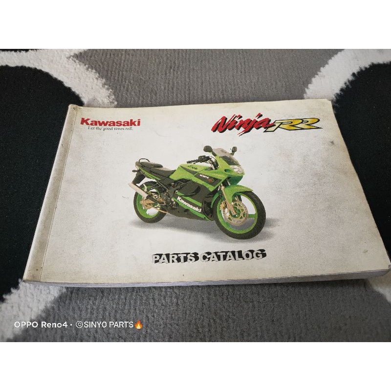 Buku part katalog Ninja RR OLD SE ( Fotocopy)